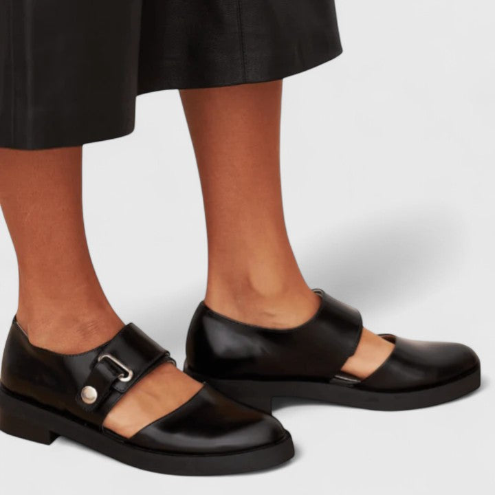 AVA | Orthopedic Mary Jane Shoes Leather