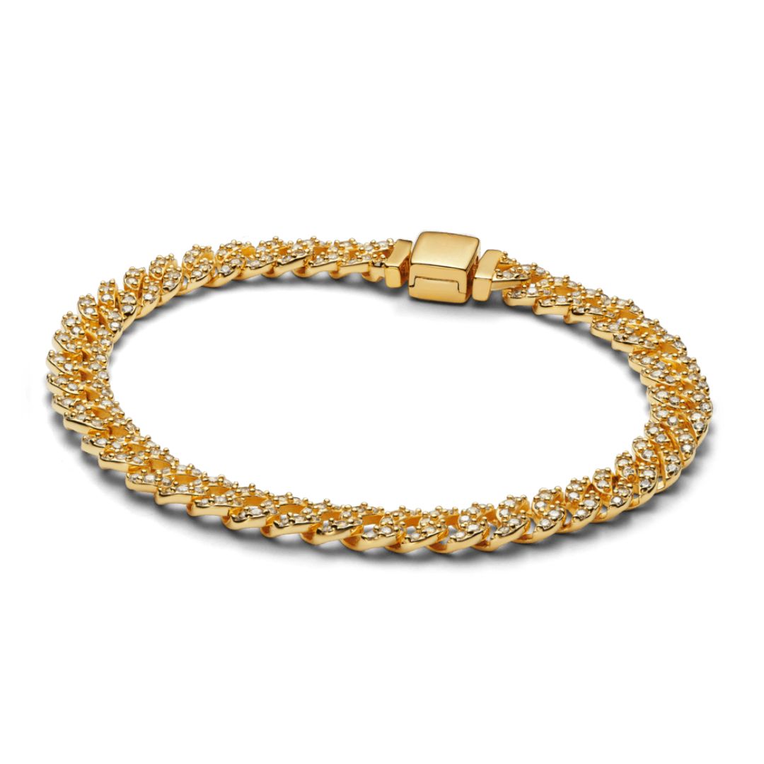 Gold-plated Cuban Chain Bracelet