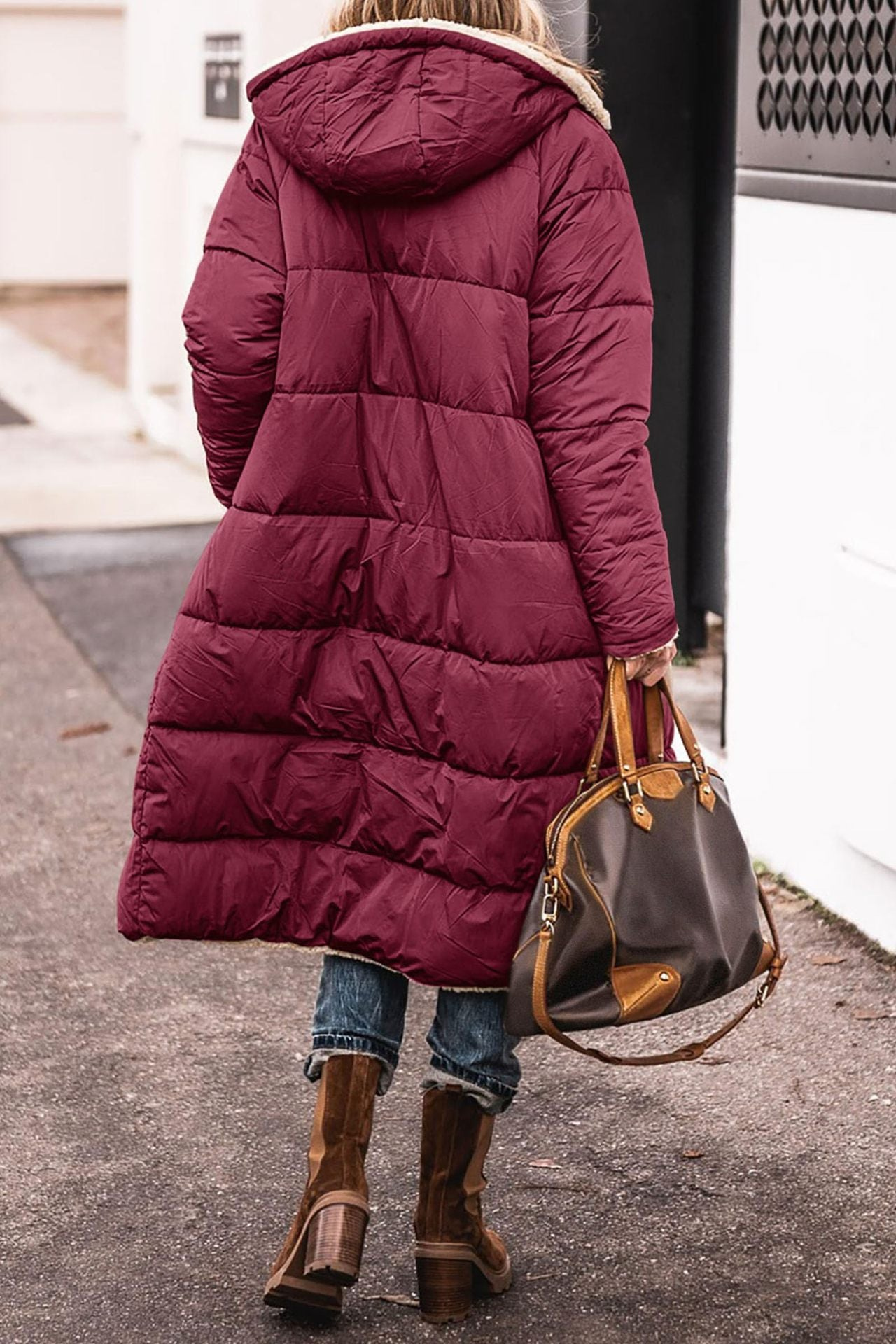 Manon - Elegant Reversible Coat for Women