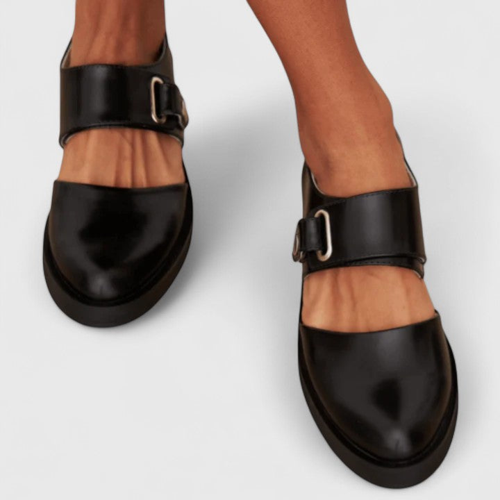 AVA | Orthopedic Mary Jane Shoes Leather