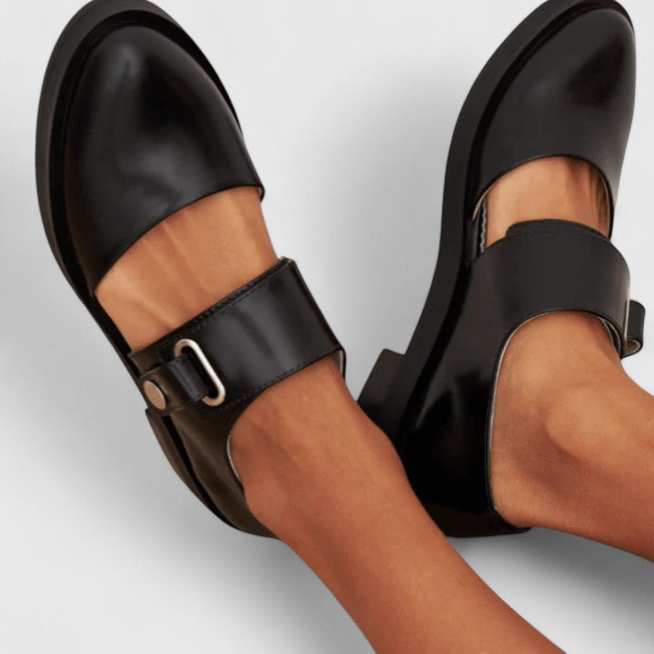 AVA | Orthopedic Mary Jane Shoes Leather