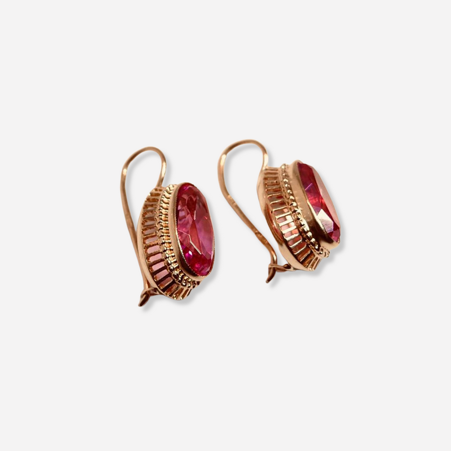 Unique Rose Gold Earrings