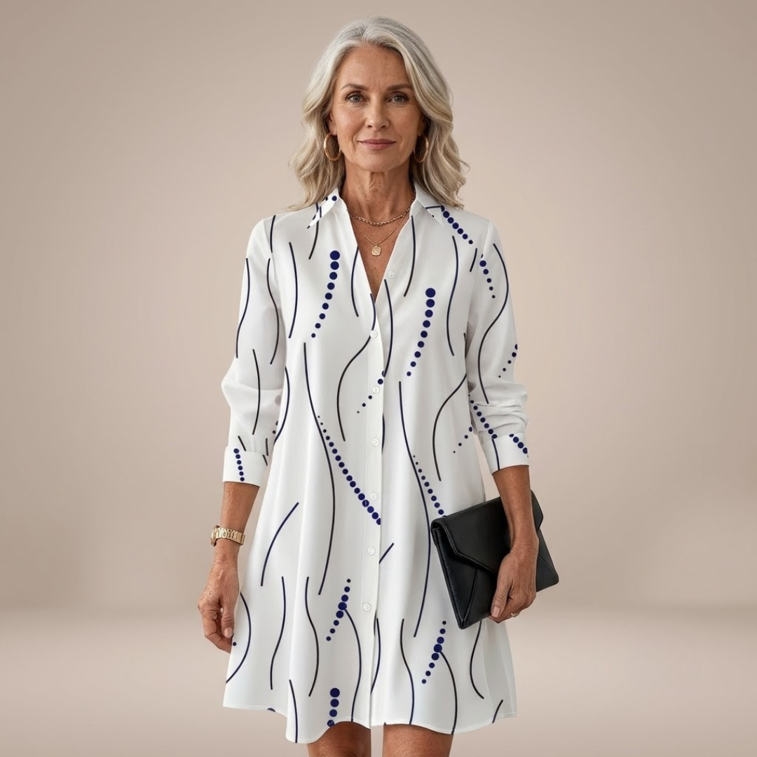 Vianne - Long Sleeve Mini Dress