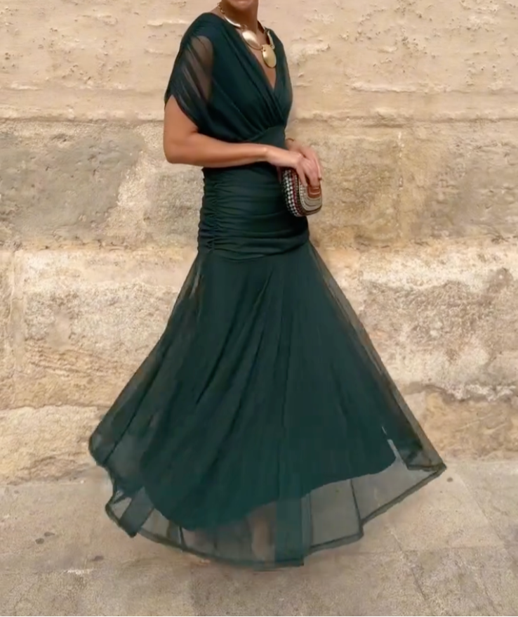 Lady™ – Wrap dress with a draped cut