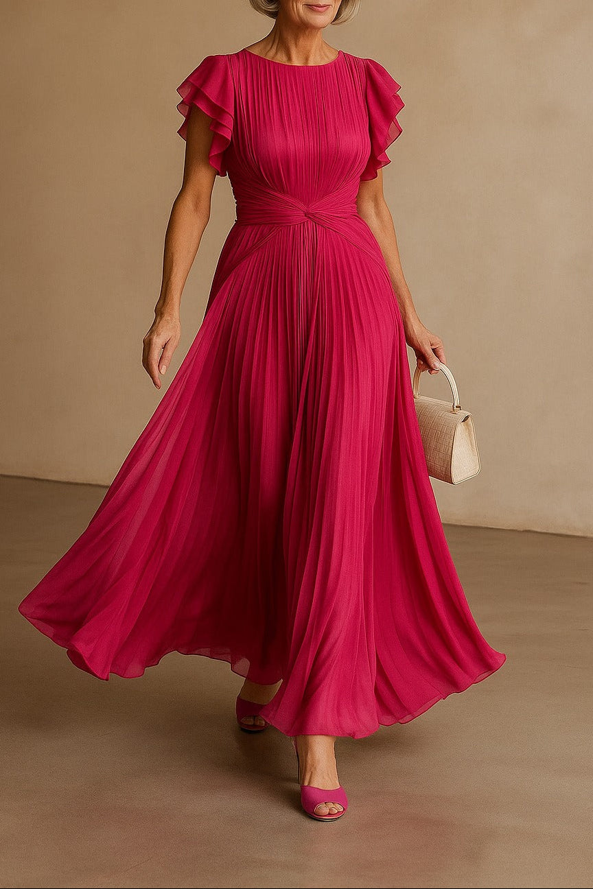 Mud™ – Elegant pleated evening dress