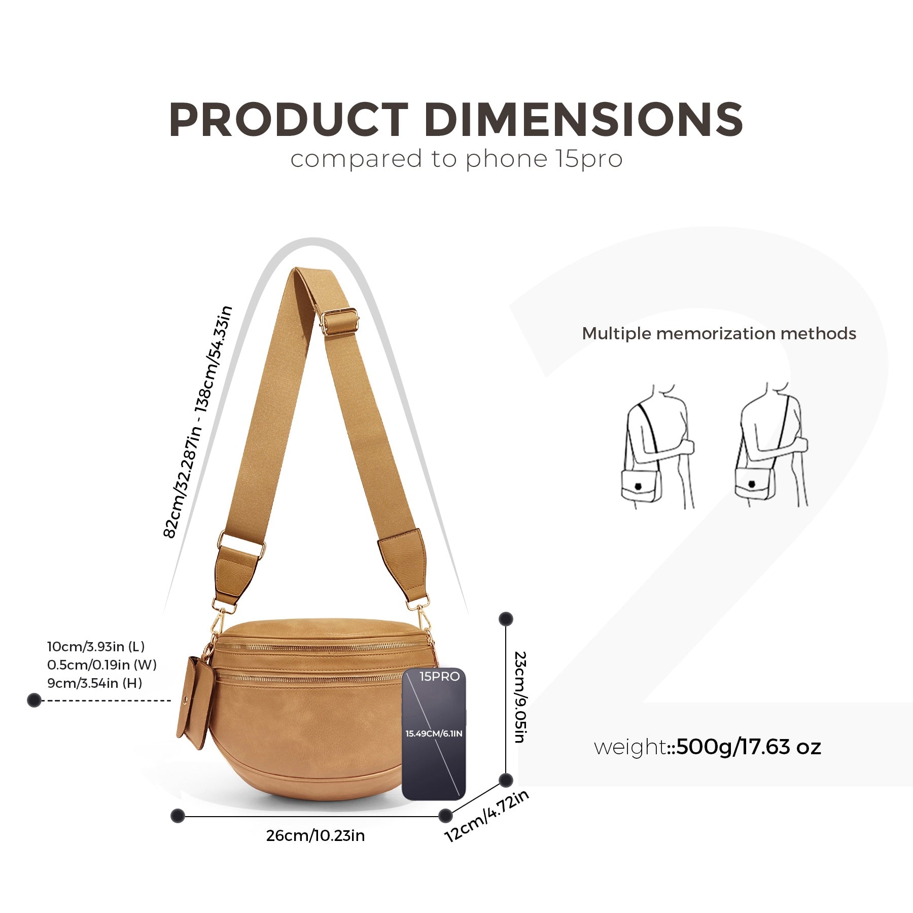 Melissa - Everyday Crossbody Belt Bag