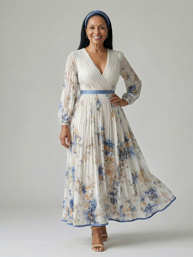 Rielle | Draped Midi Dress