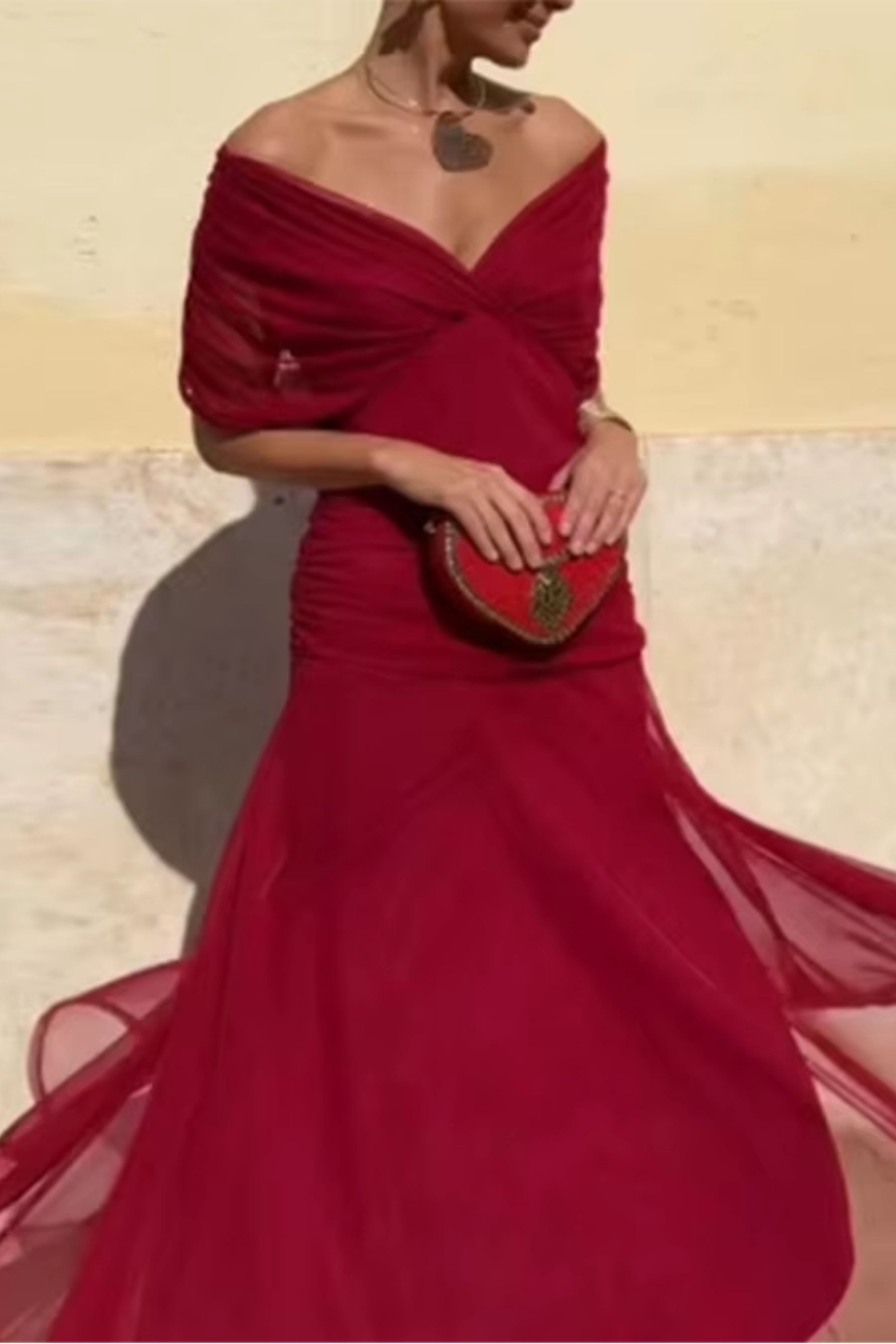 Lady™ – Wrap dress with a draped cut