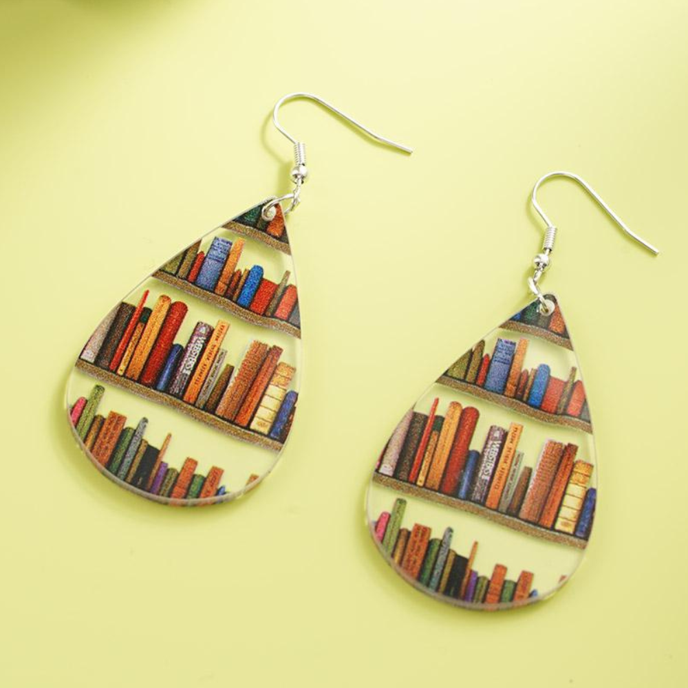 Booklover earrings