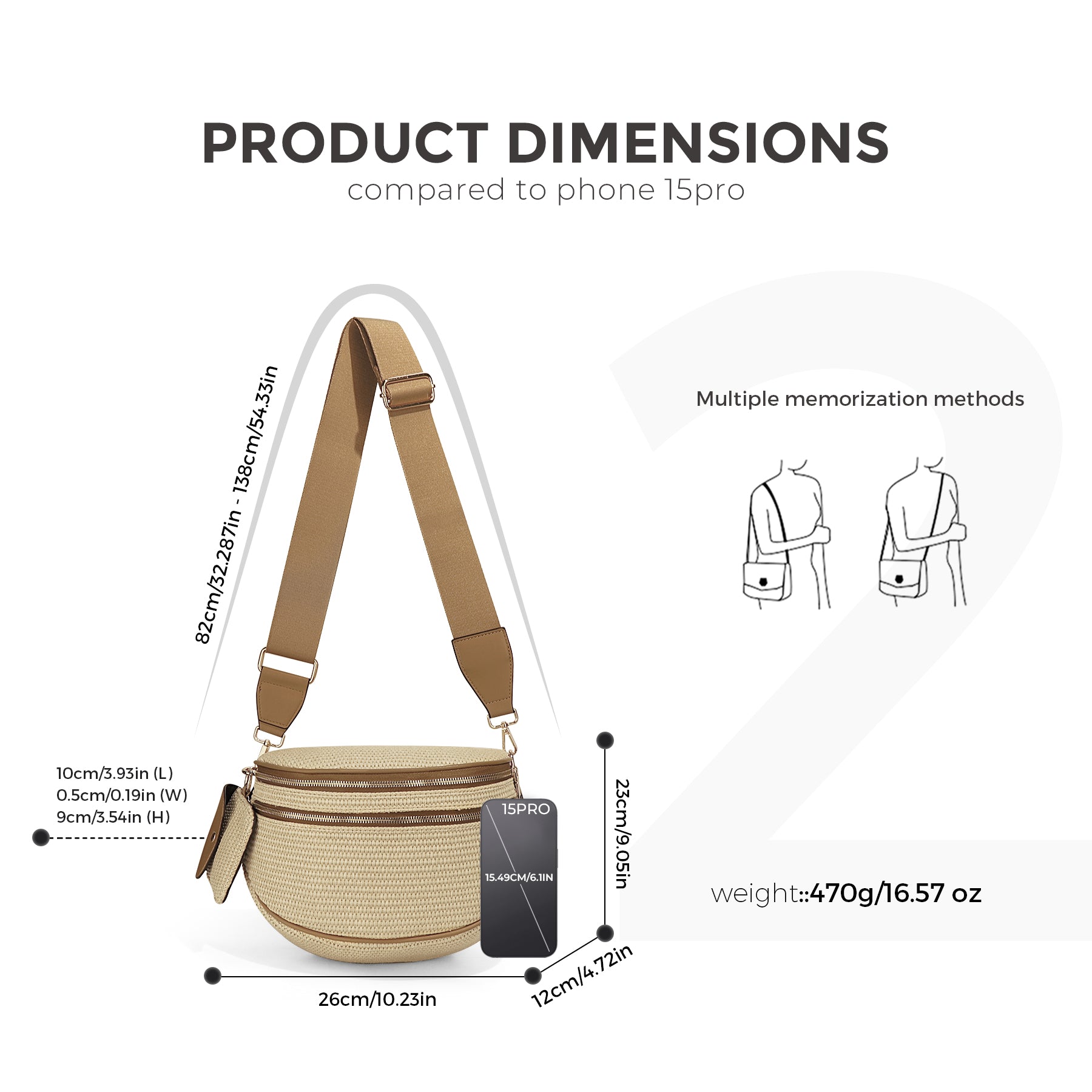 Melissa - Everyday Crossbody Belt Bag