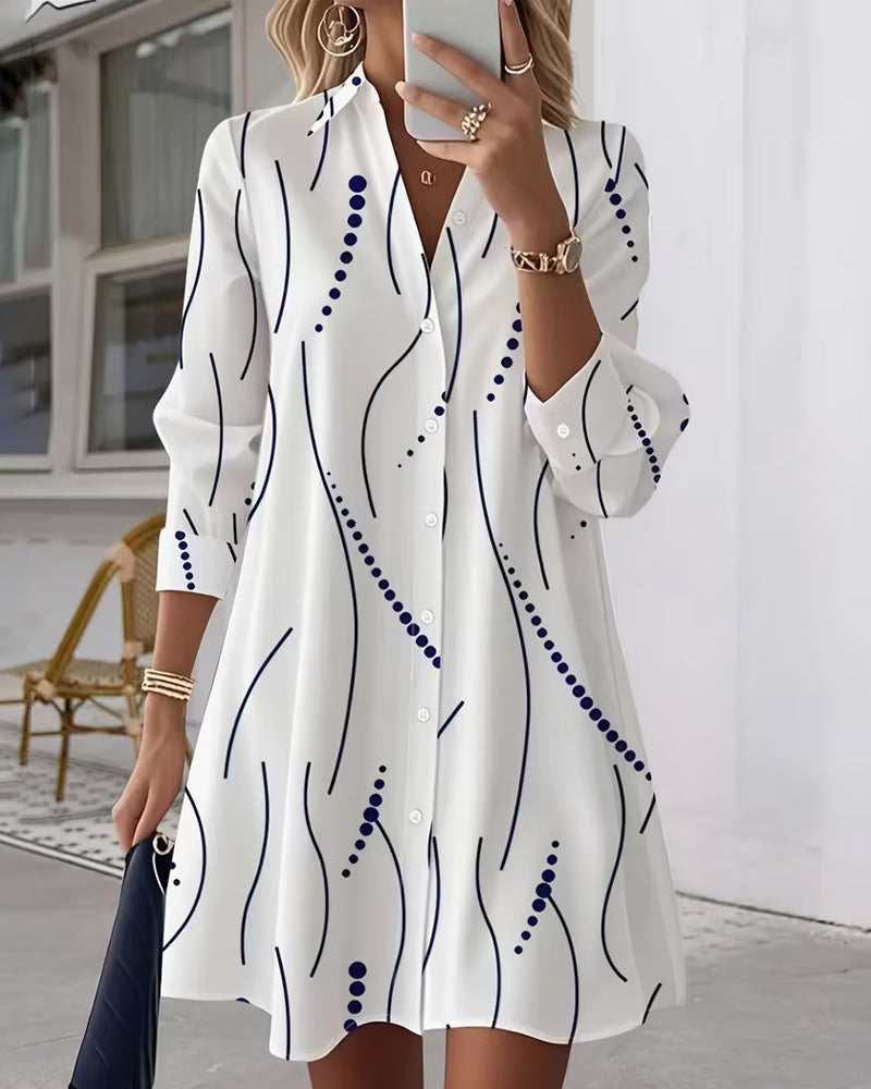 Vianne - Long Sleeve Mini Dress