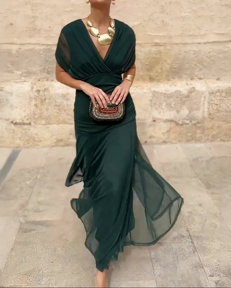 Lady™ – Wrap dress with a draped cut