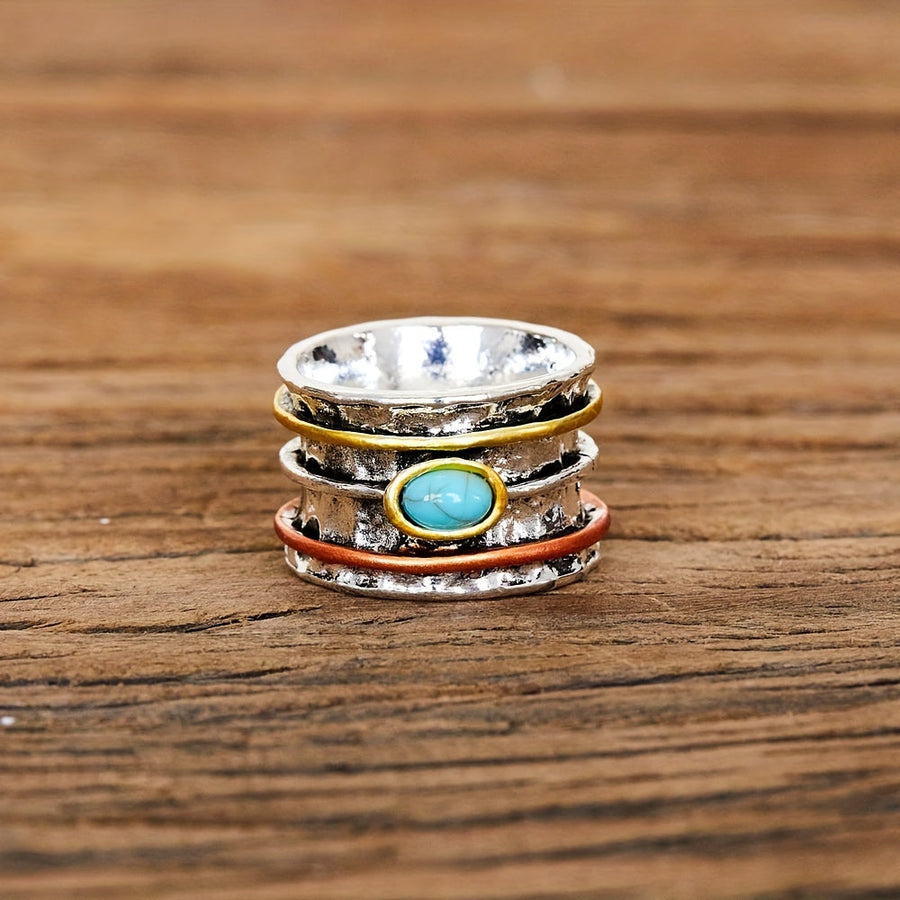 Boho Turquoise Vintage Ring