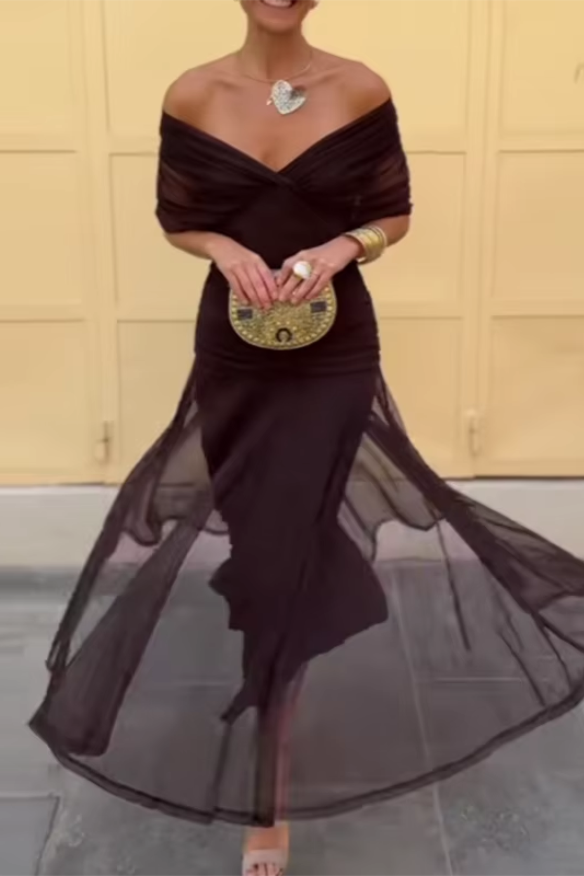 Lady™ – Wrap dress with a draped cut