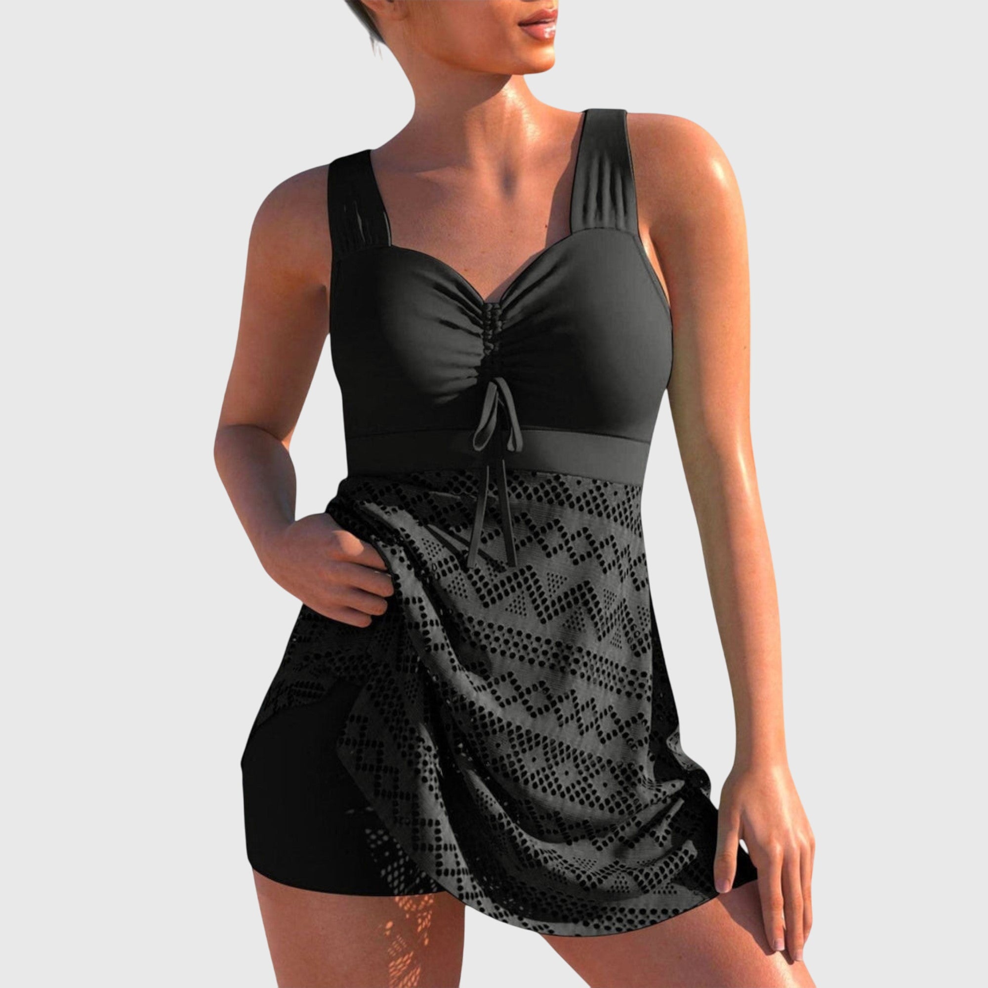 Isabella – Two-Piece Swimsuit with Skirt