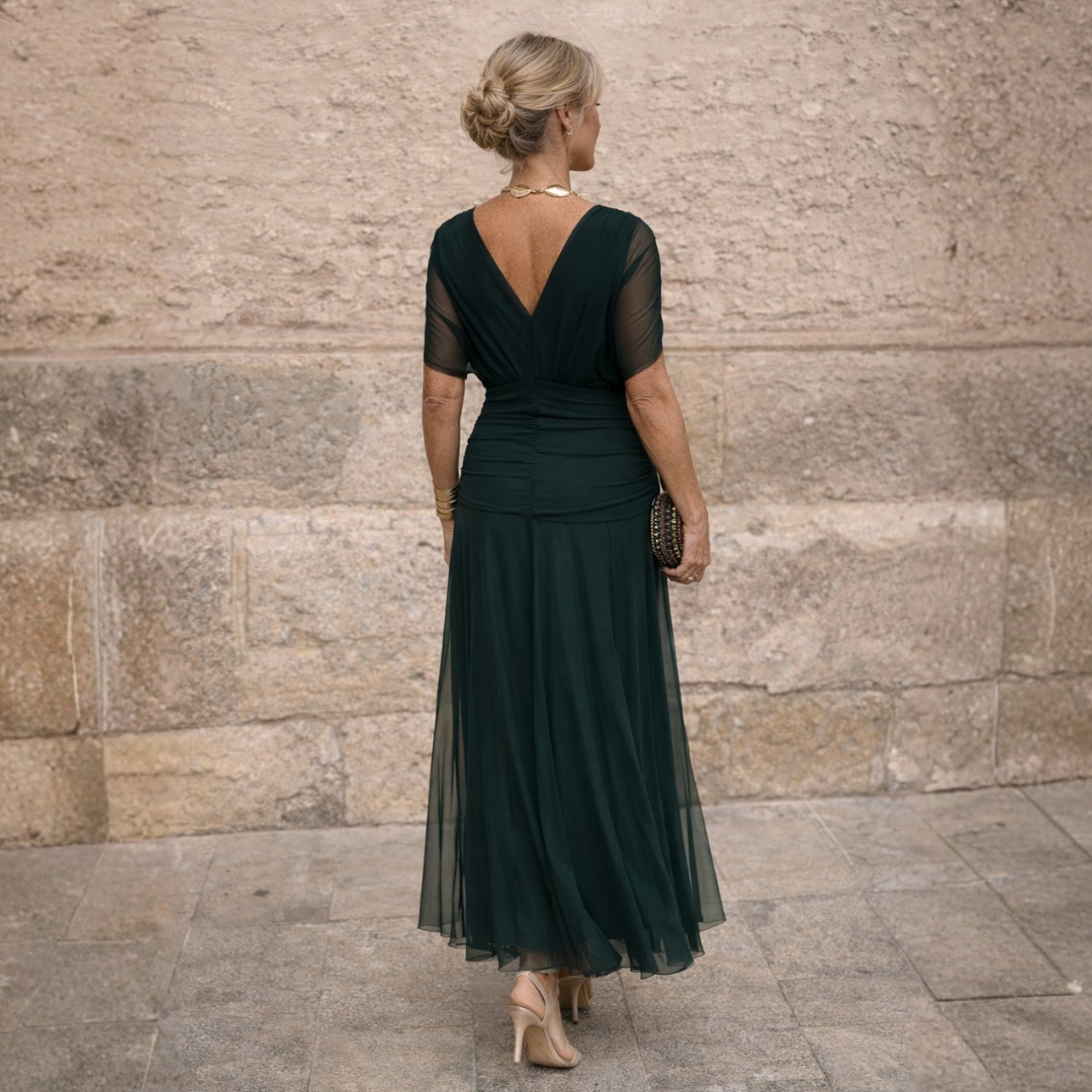 ROSSANA - Off-the-Shoulder Maxi Dress