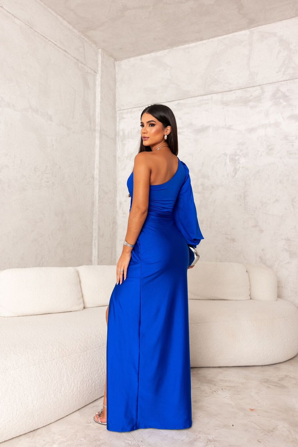Dorie™ – Asymmetric Dress with Long Slit