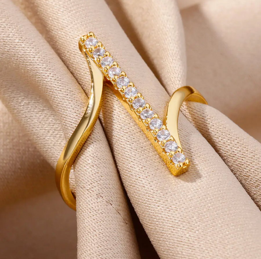 Orée Gold with diamonds Ring