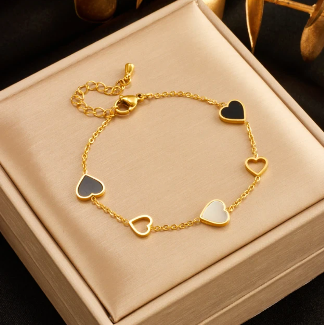 Amour black and white Bracelet