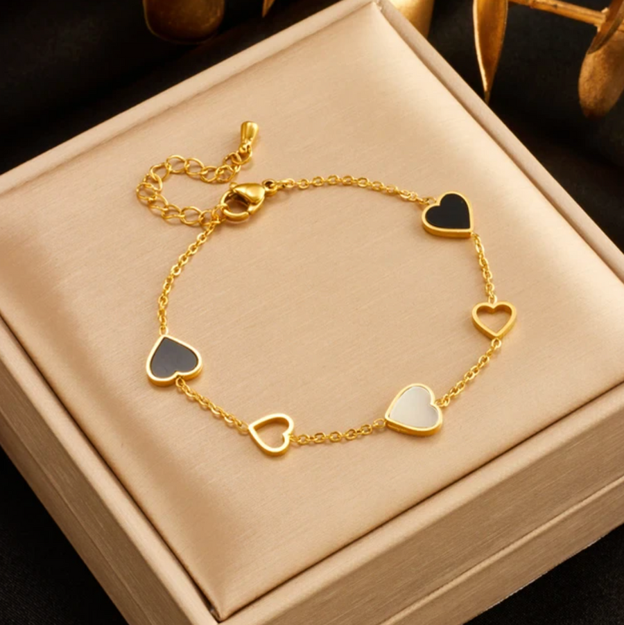 Amour black and white Bracelet