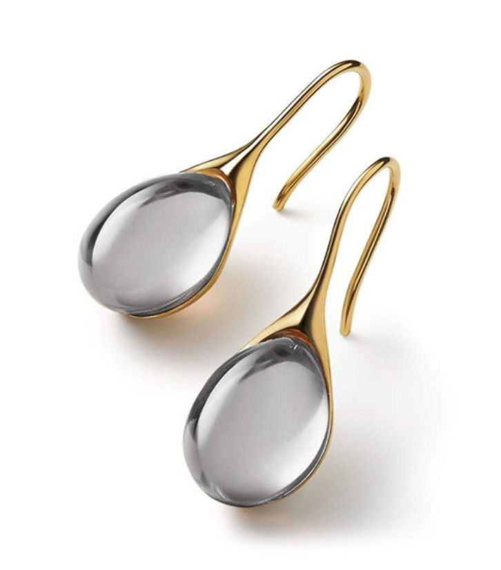 Glassy Drop Earrings