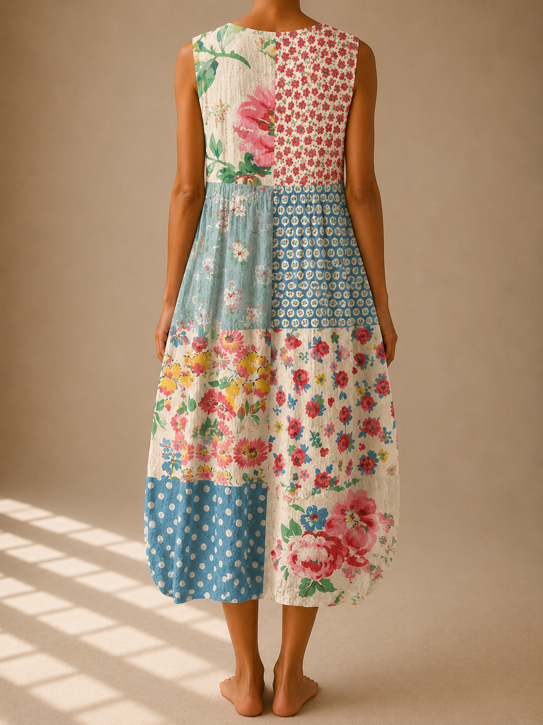 Anna™ | Sleeveless Linen Dress