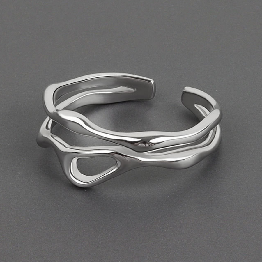 Argent Art Ring