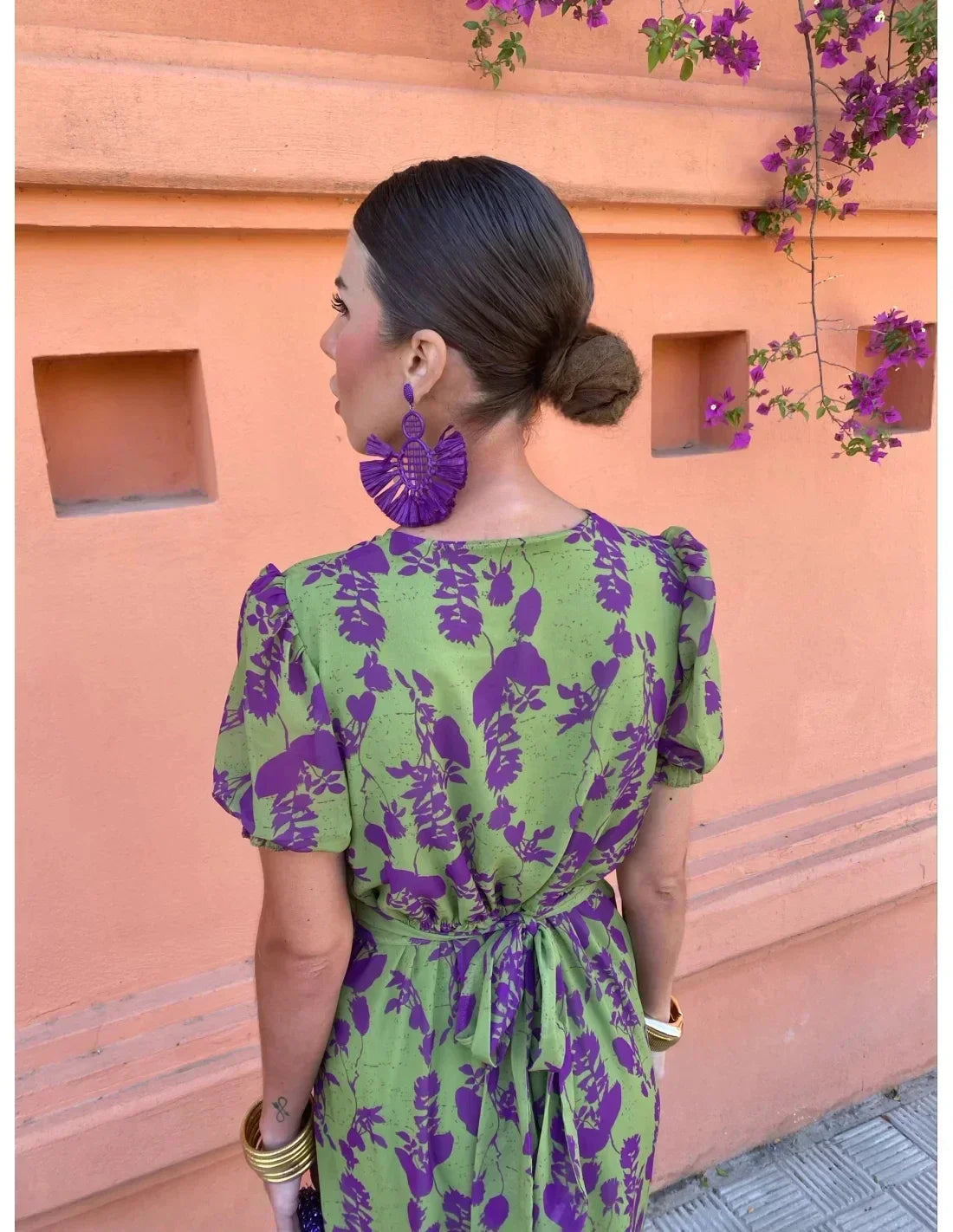 Lieke™ – Colourful summer print dress