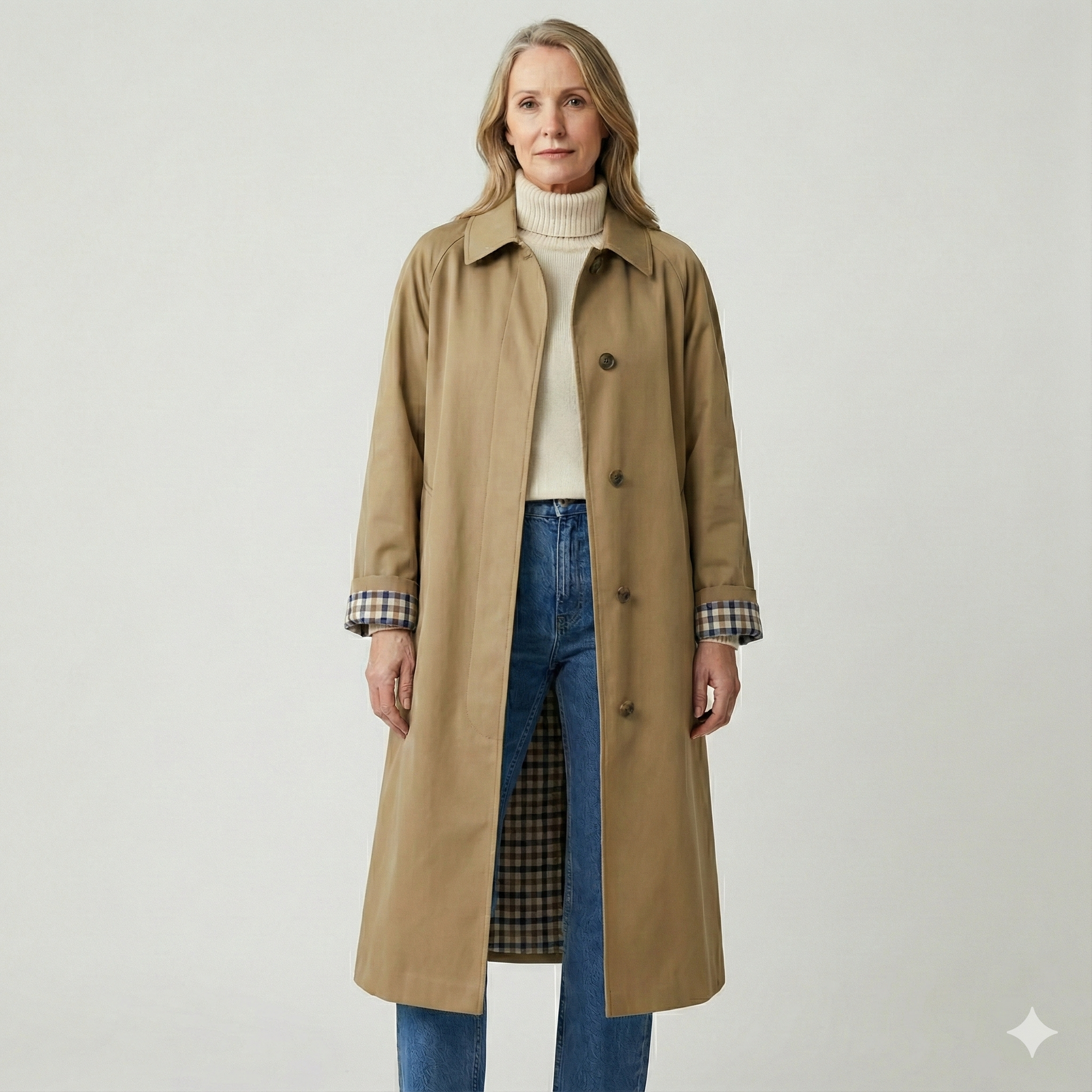 Eleanor – Classic Longline Trench Coat