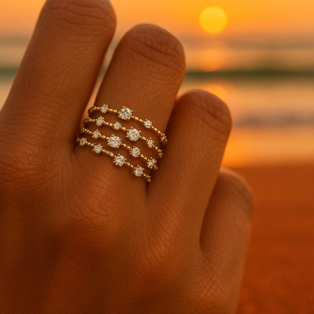 Glow and Grace Ring Collection