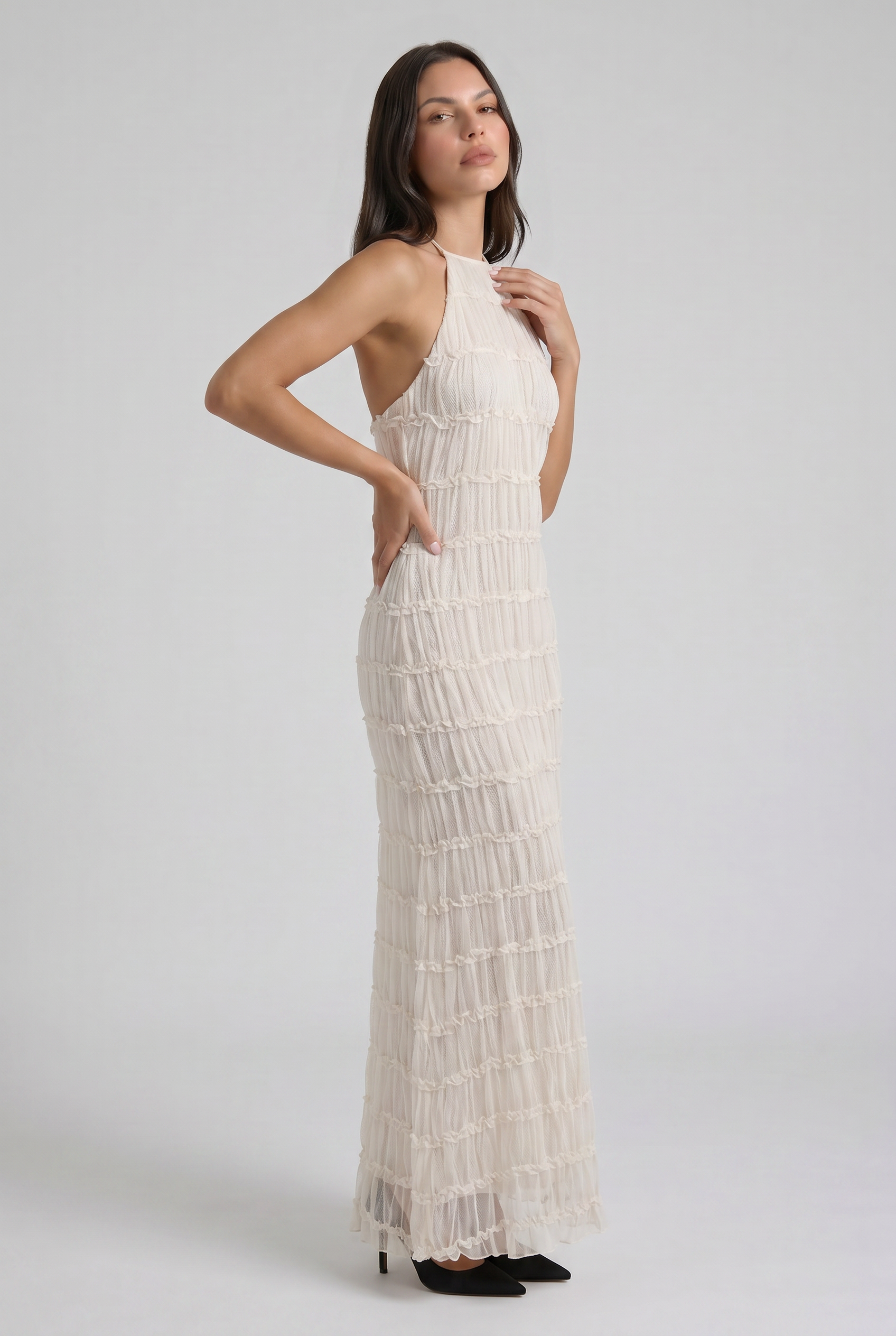 Eliza - Summer Elegant Halter Dress