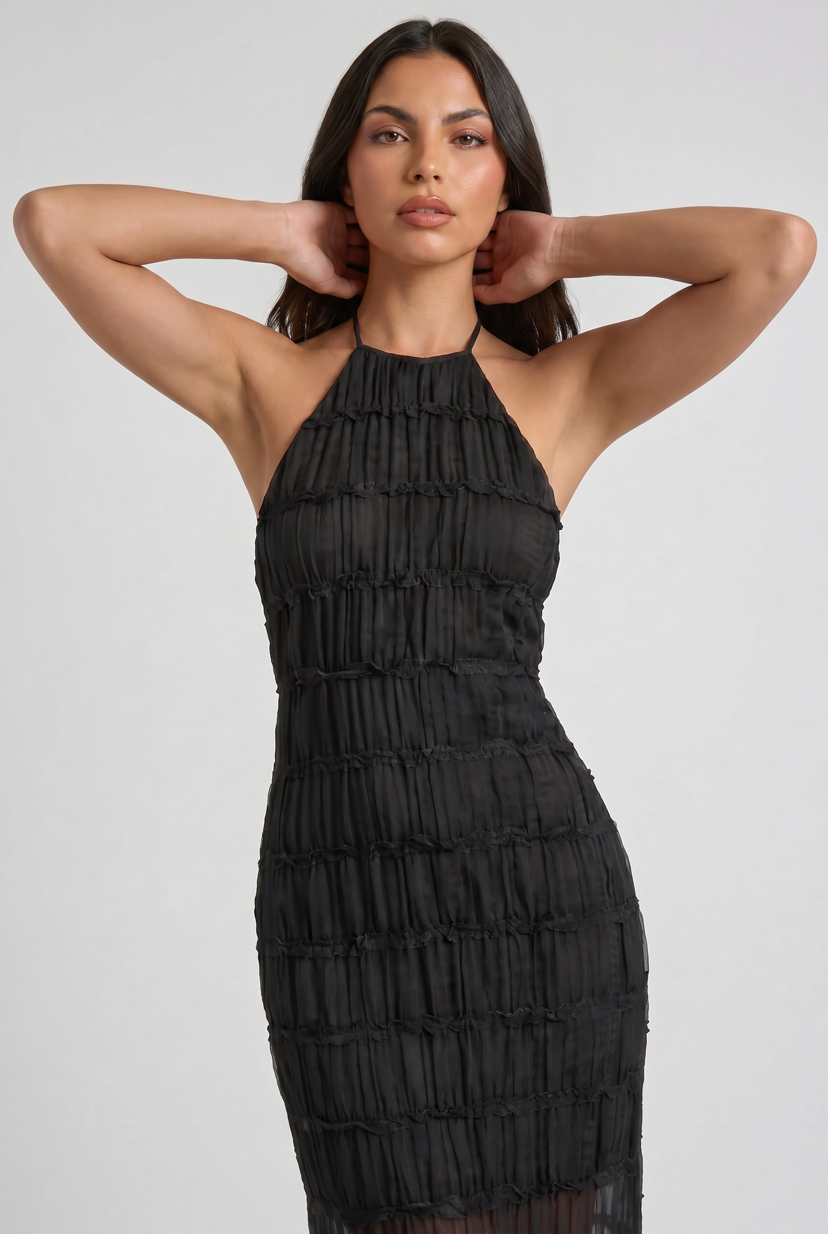 Eliza - Summer Elegant Halter Dress
