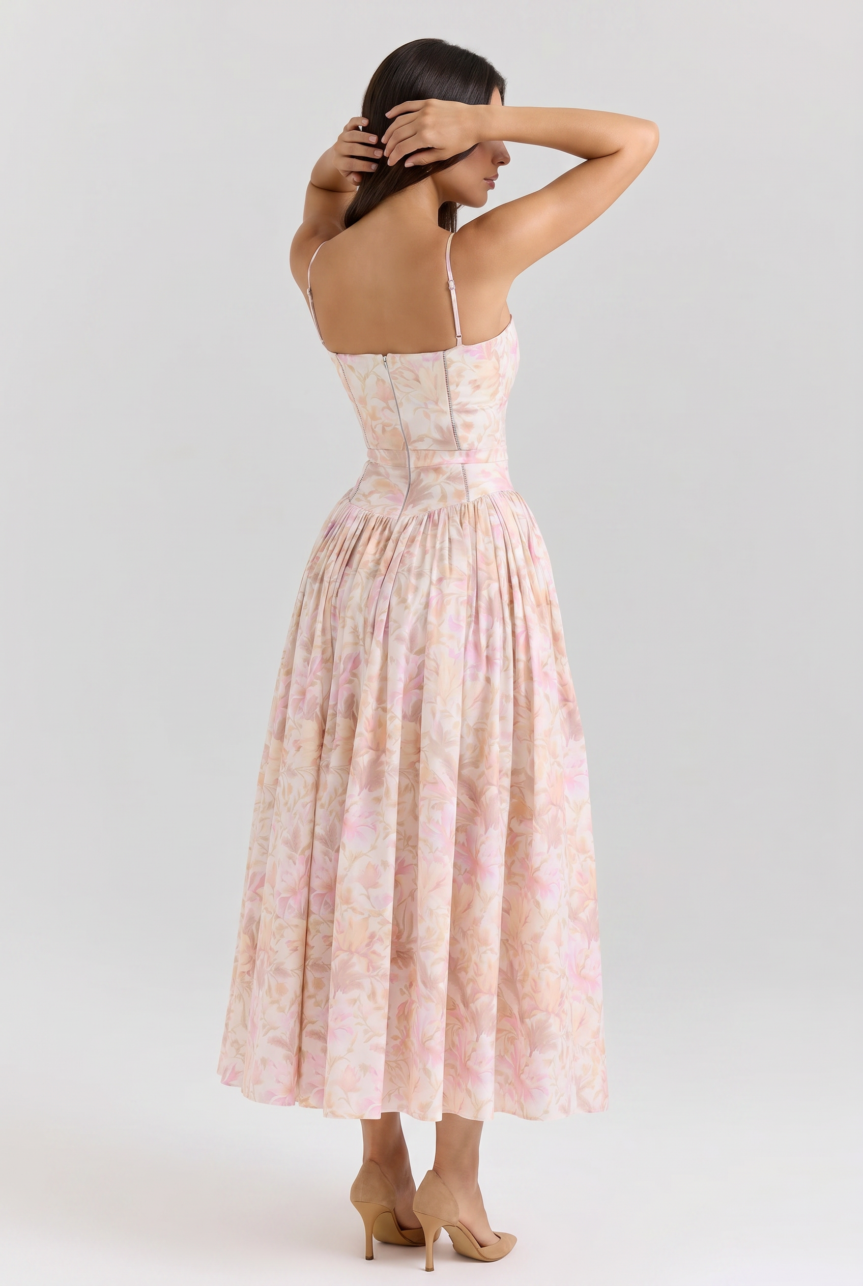 Evie - Flowing Floral Summer Dress