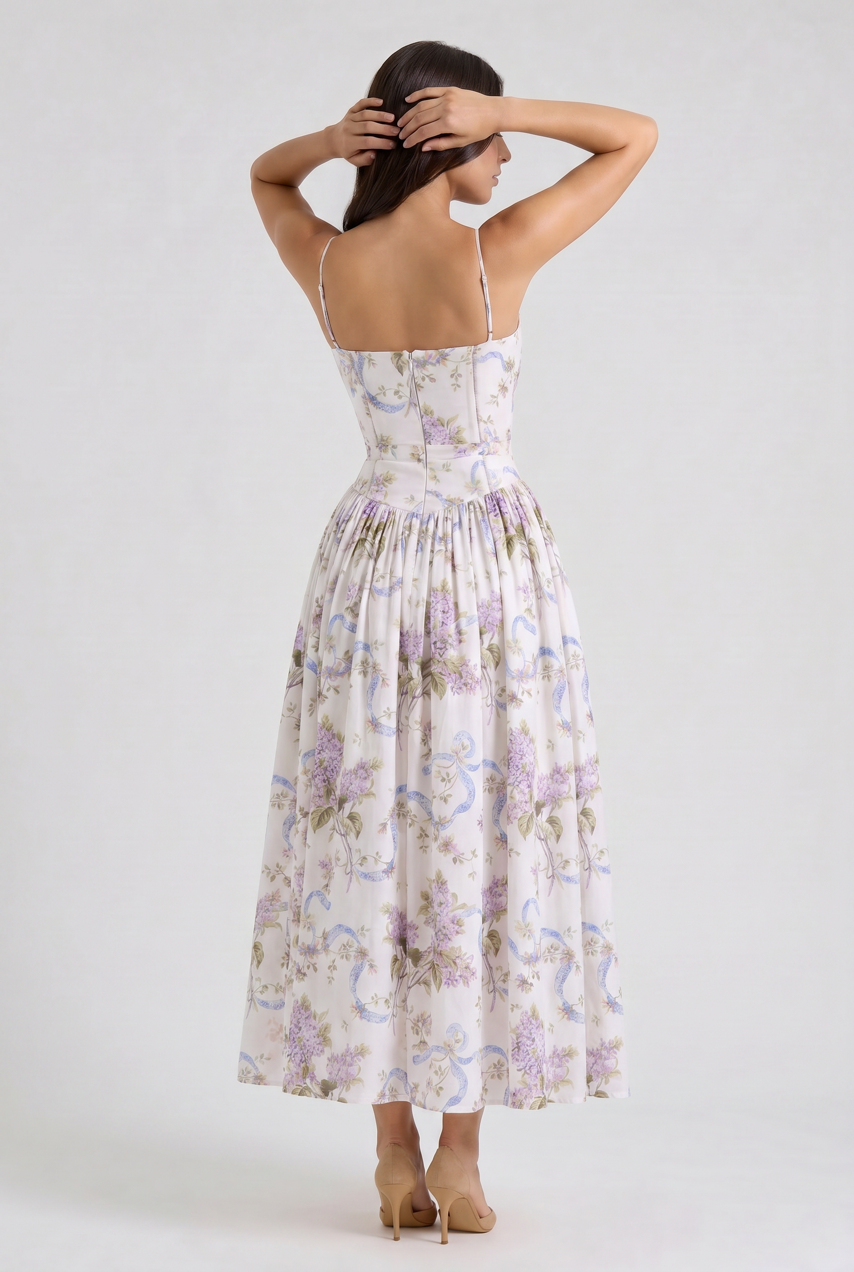 Evie - Flowing Floral Summer Dress