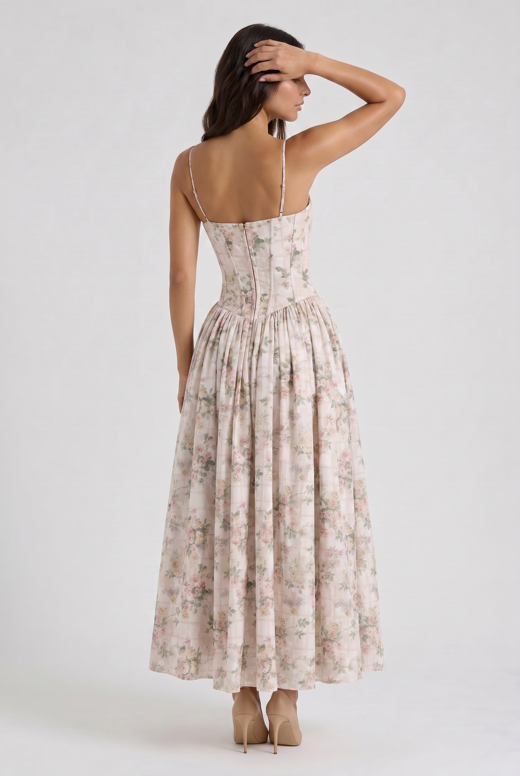 Evie - Flowing Floral Summer Dress
