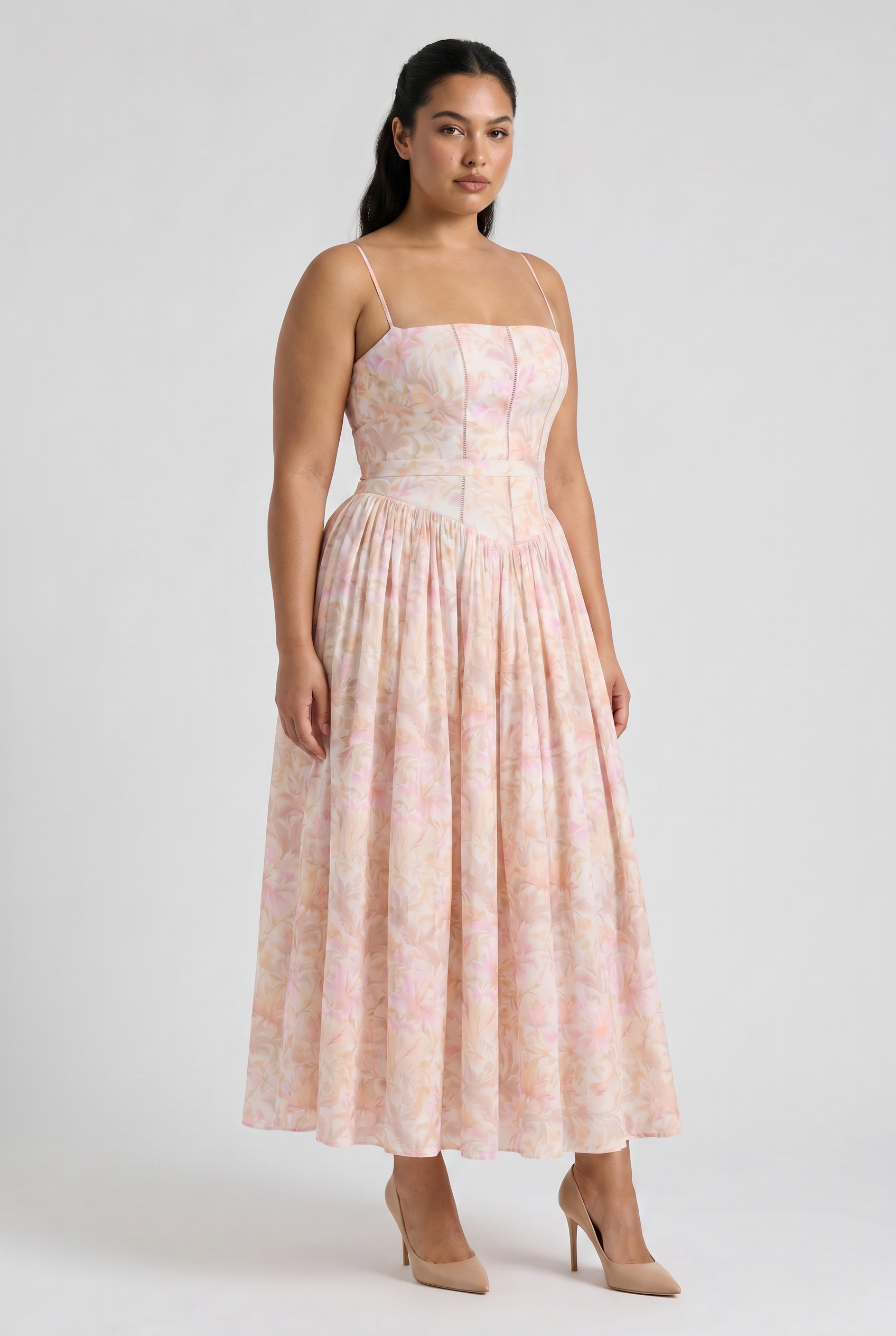 Evie - Flowing Floral Summer Dress