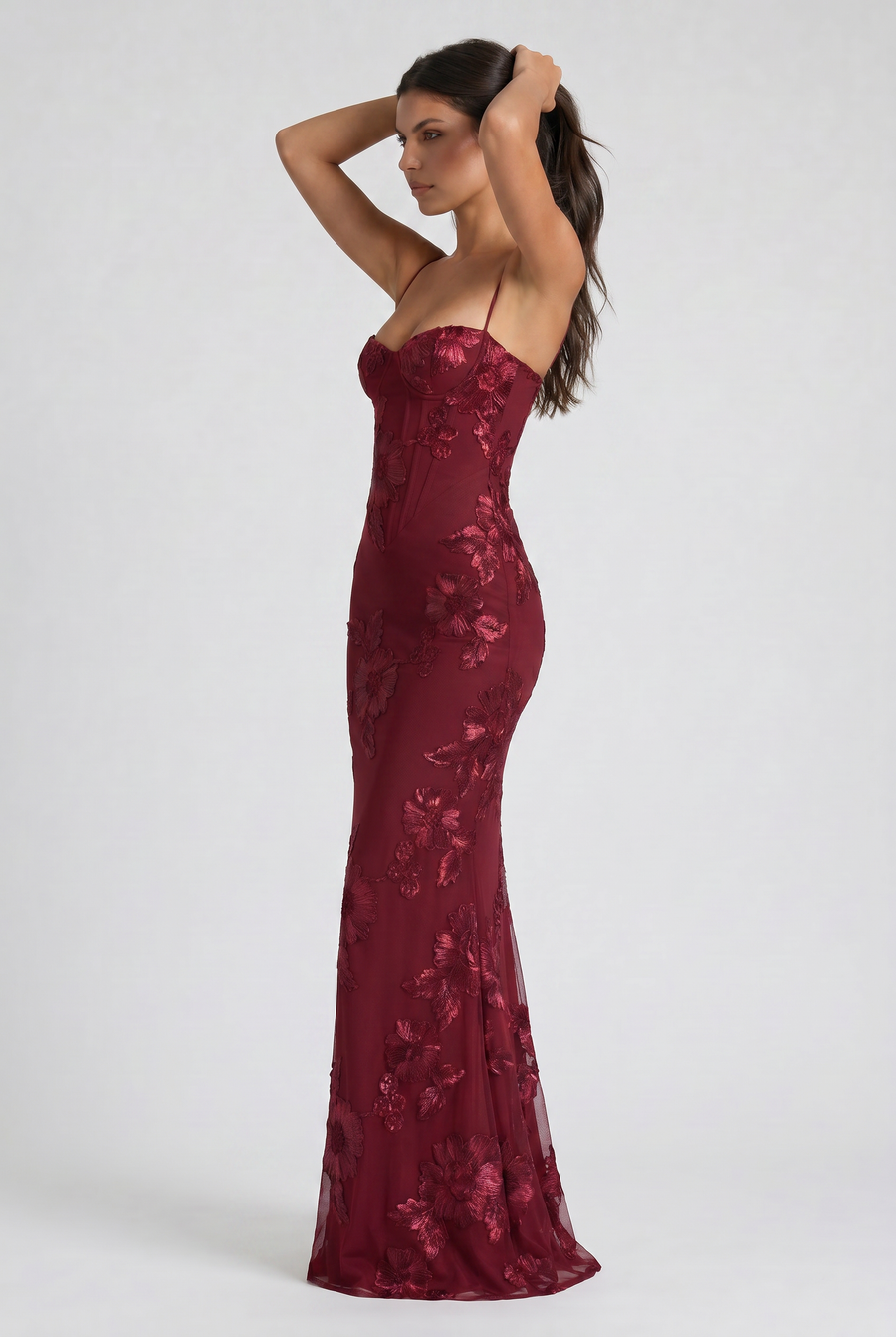 Mirelle - Luxury Floral Maxi Dress