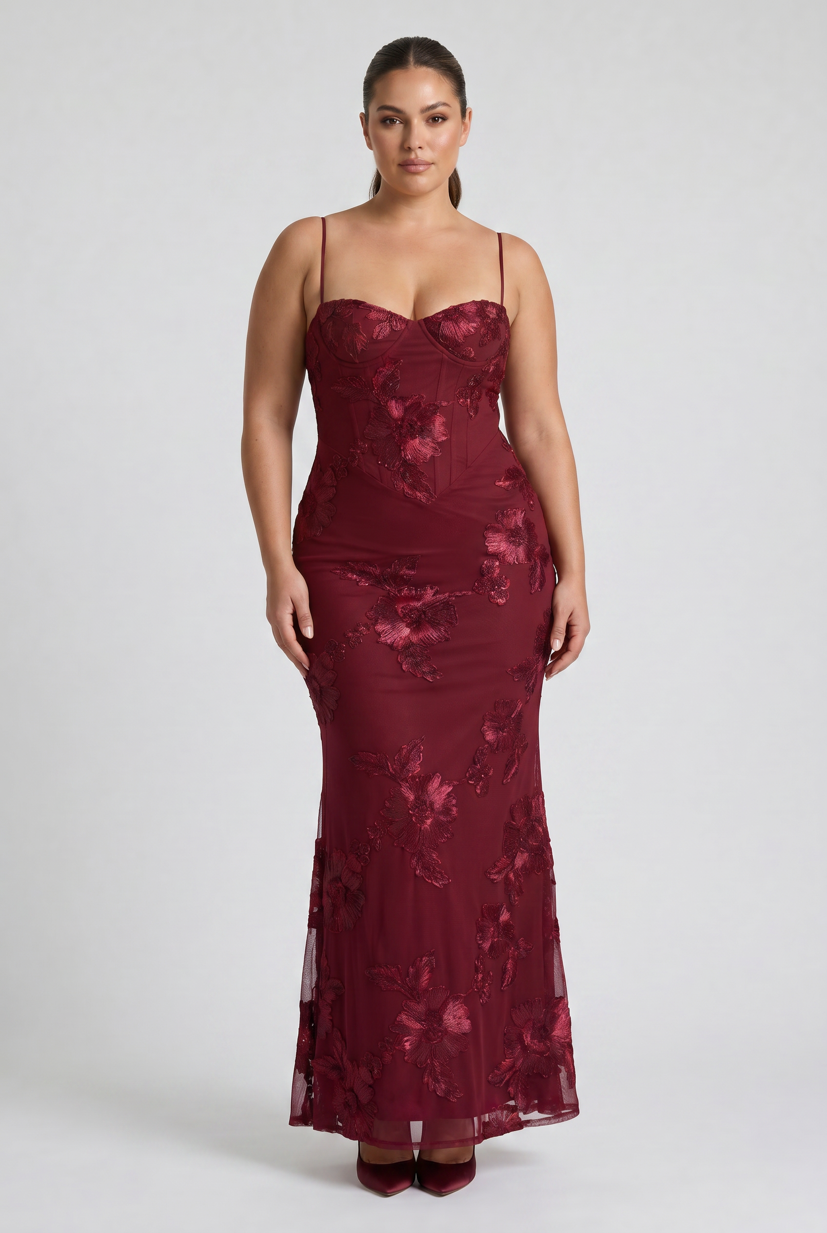 Mirelle - Luxury Floral Maxi Dress