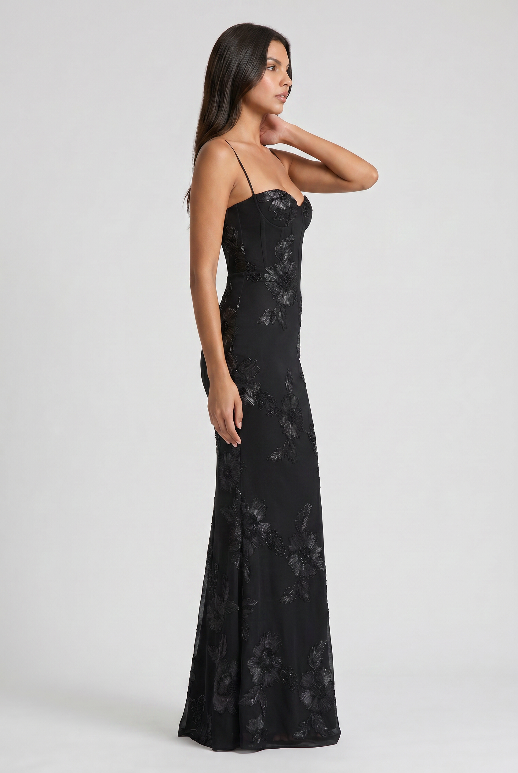 Mirelle - Luxury Floral Maxi Dress