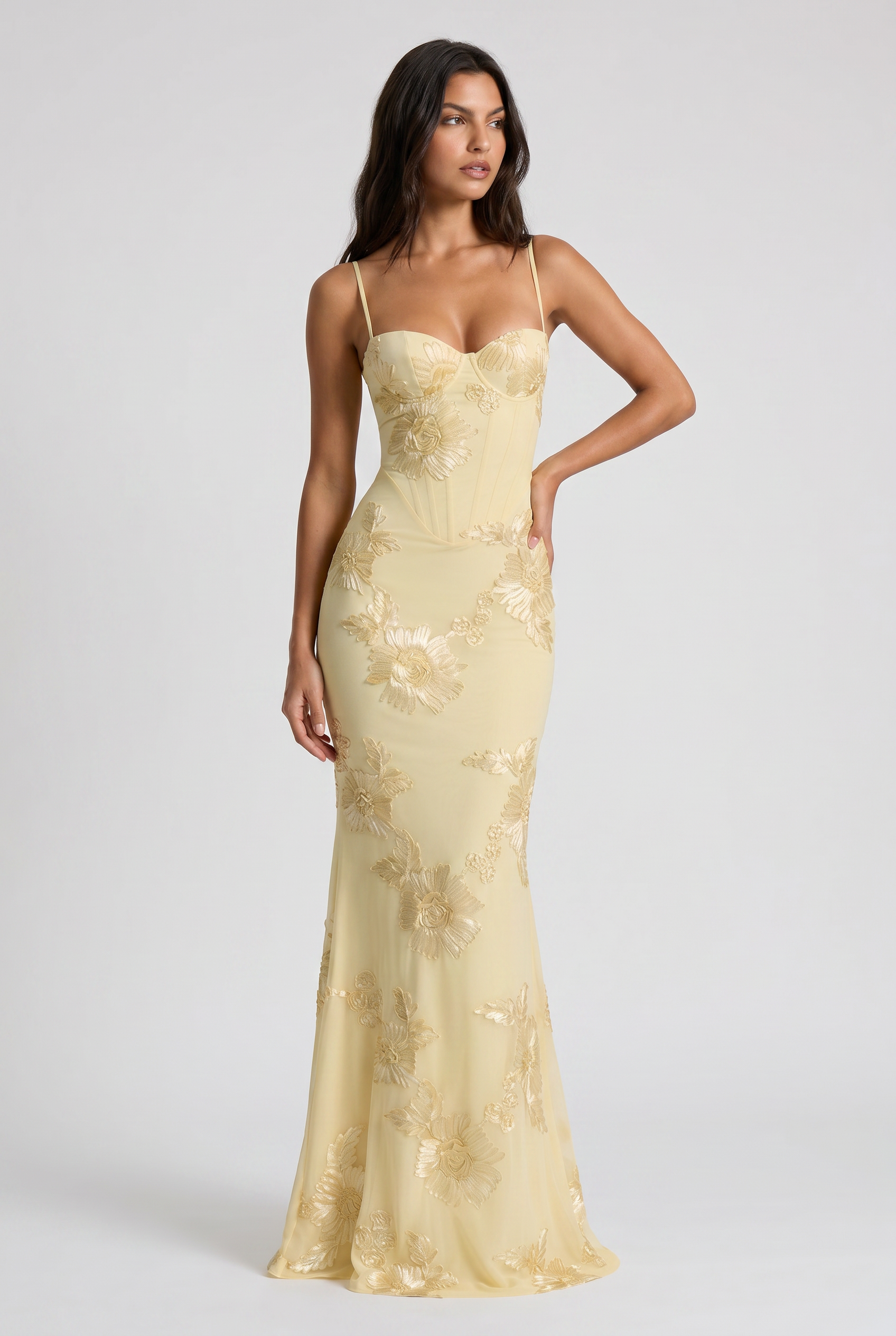 Mirelle - Luxury Floral Maxi Dress