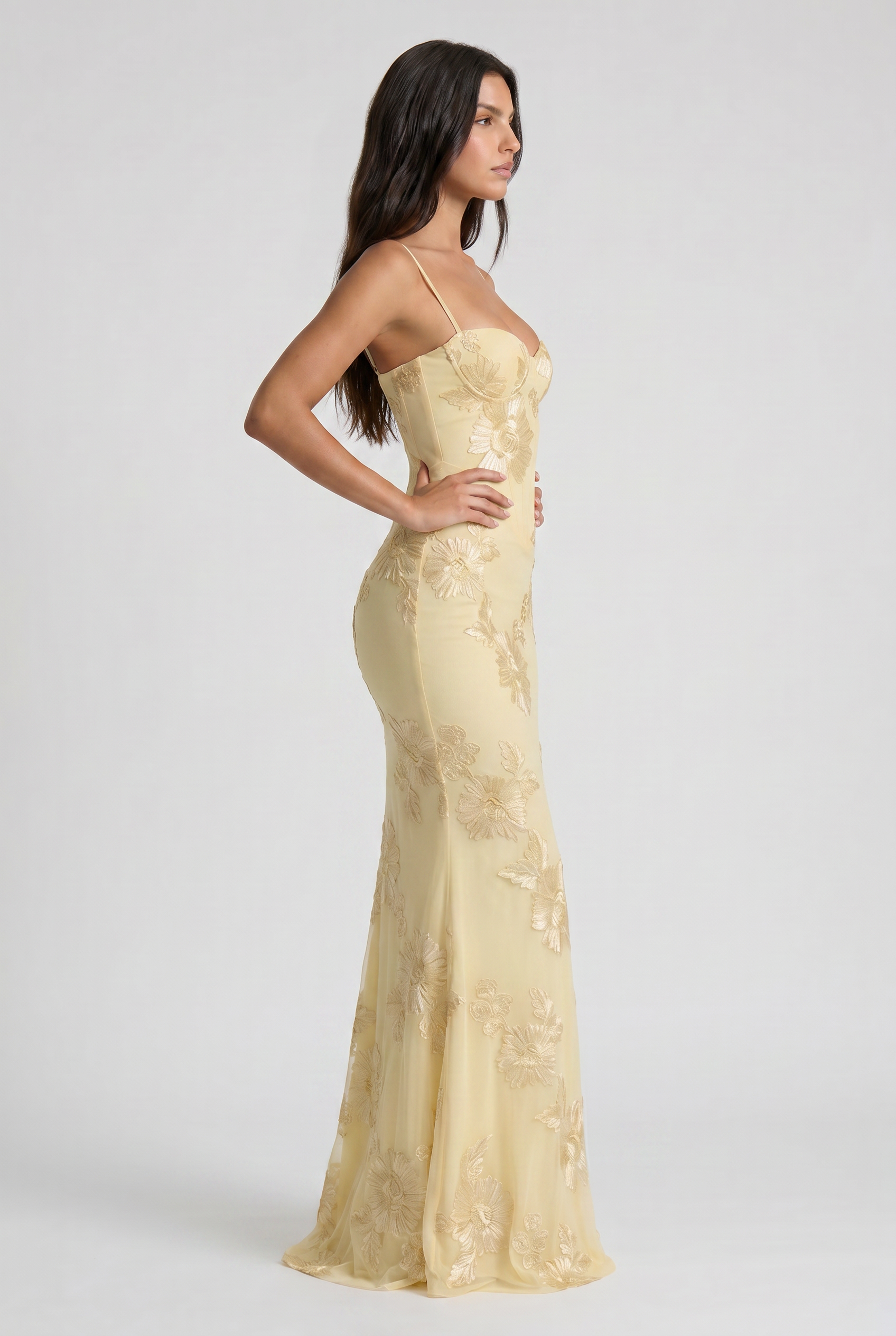 Mirelle - Luxury Floral Maxi Dress