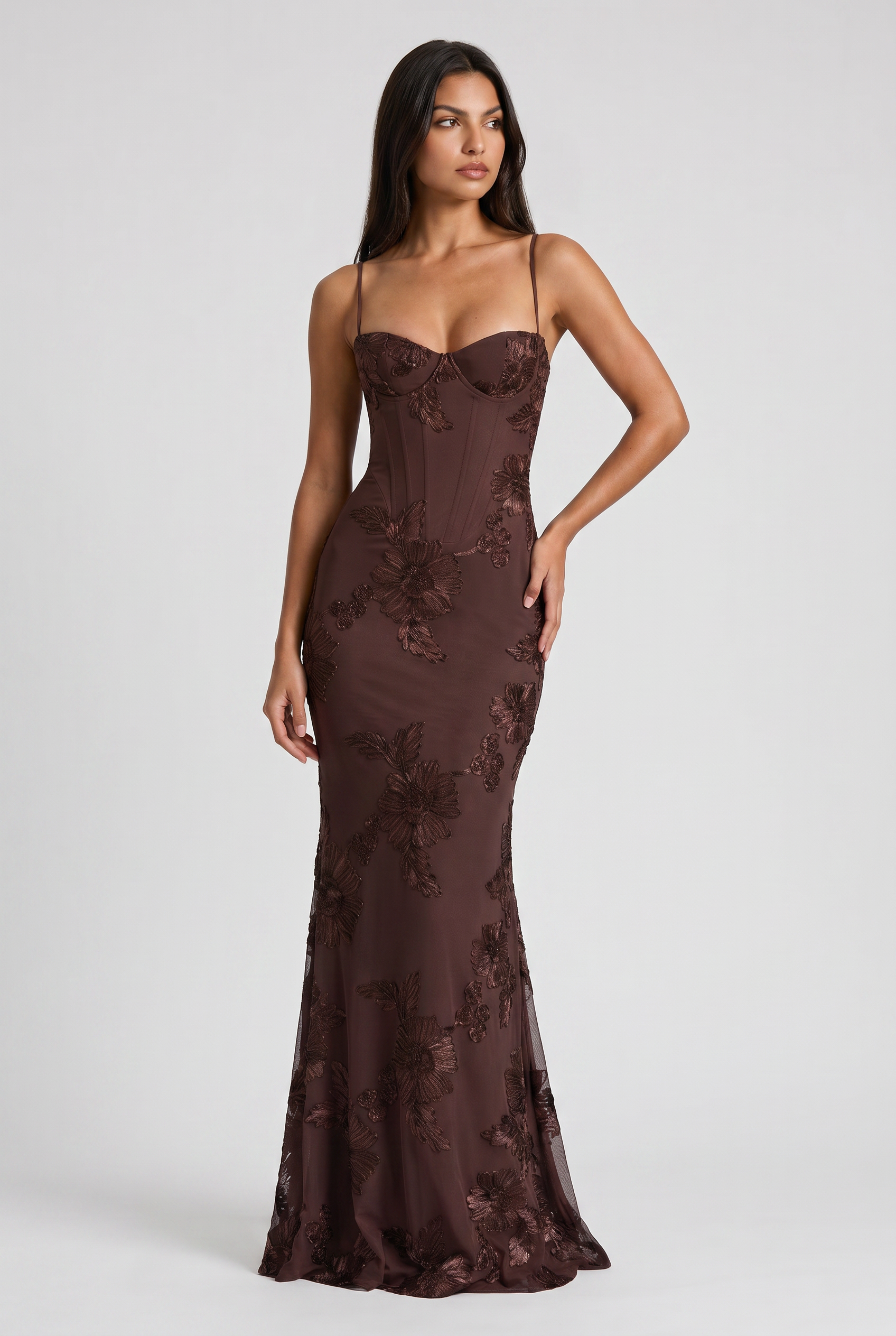 Mirelle - Luxury Floral Maxi Dress