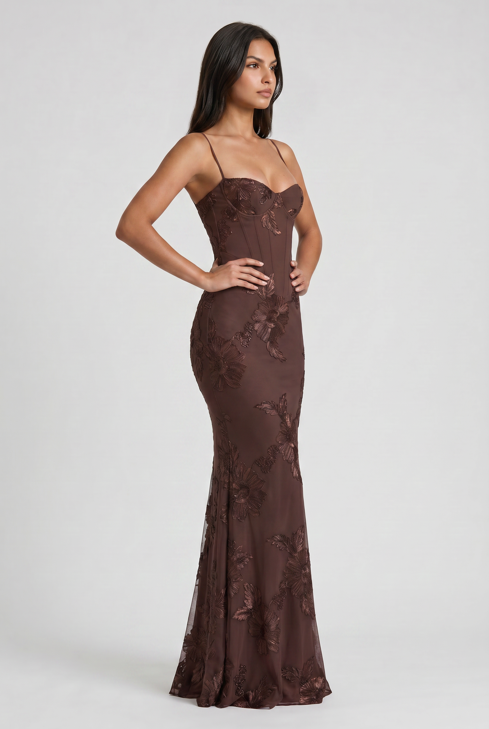 Mirelle - Luxury Floral Maxi Dress