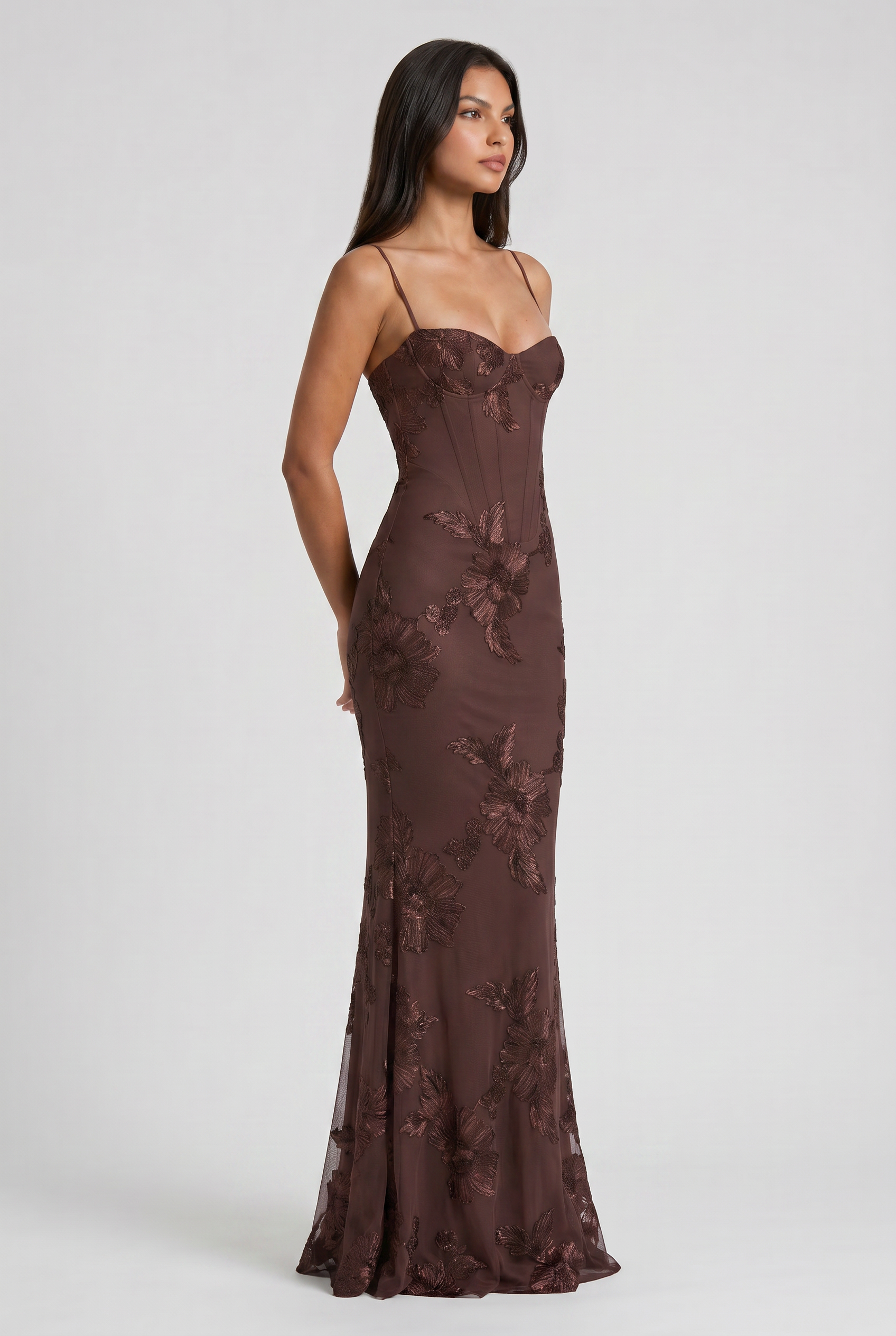 Mirelle - Luxury Floral Maxi Dress