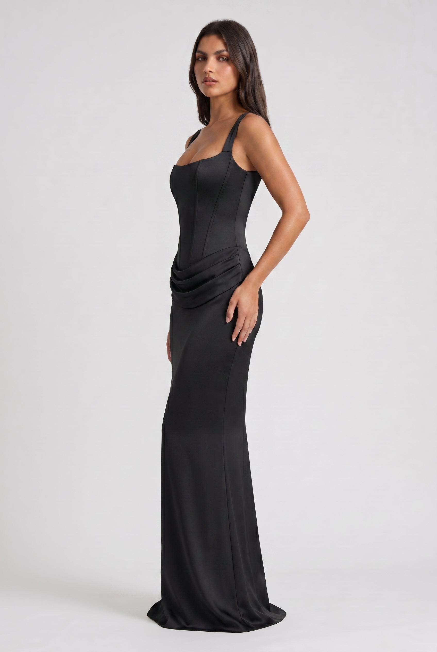 Sienna - Elegant Fitted Long Dress