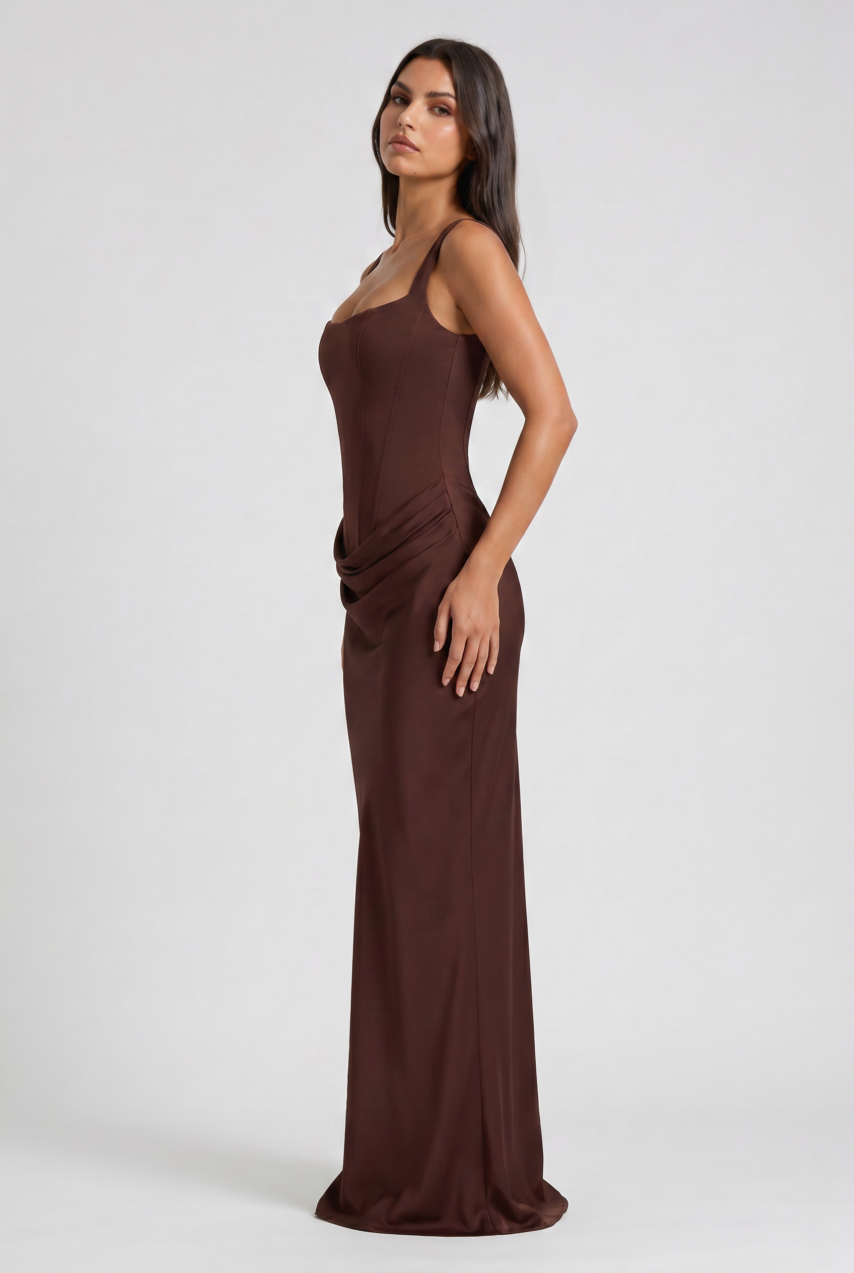 Sienna - Elegant Fitted Long Dress