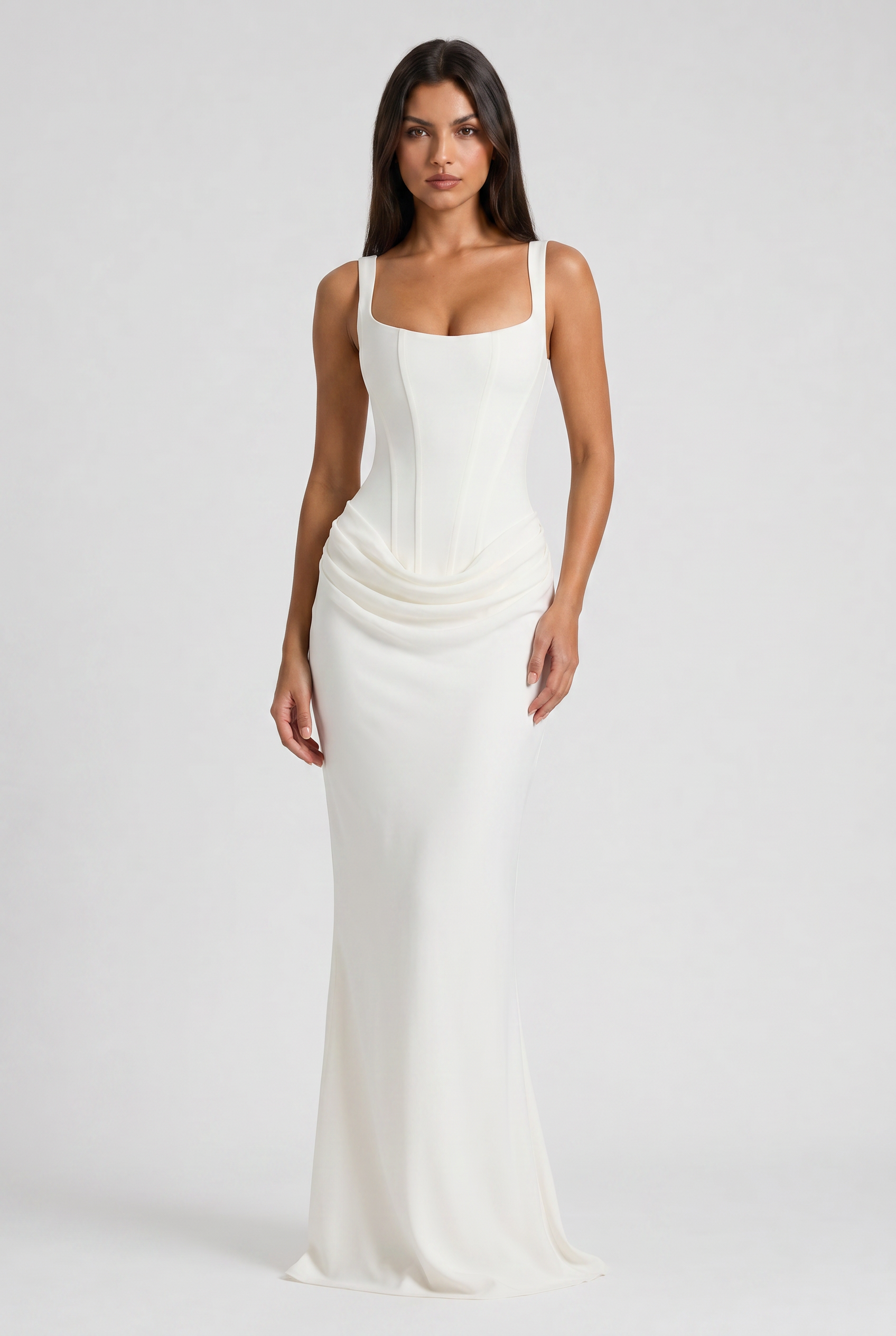 Sienna - Elegant Fitted Long Dress