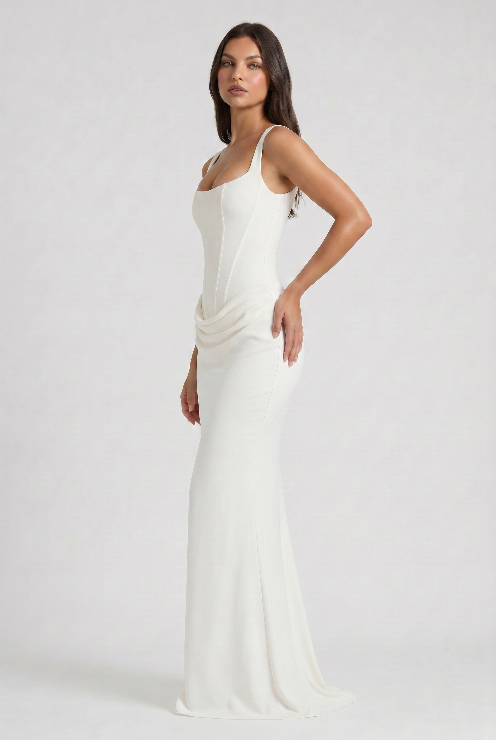 Sienna - Elegant Fitted Long Dress