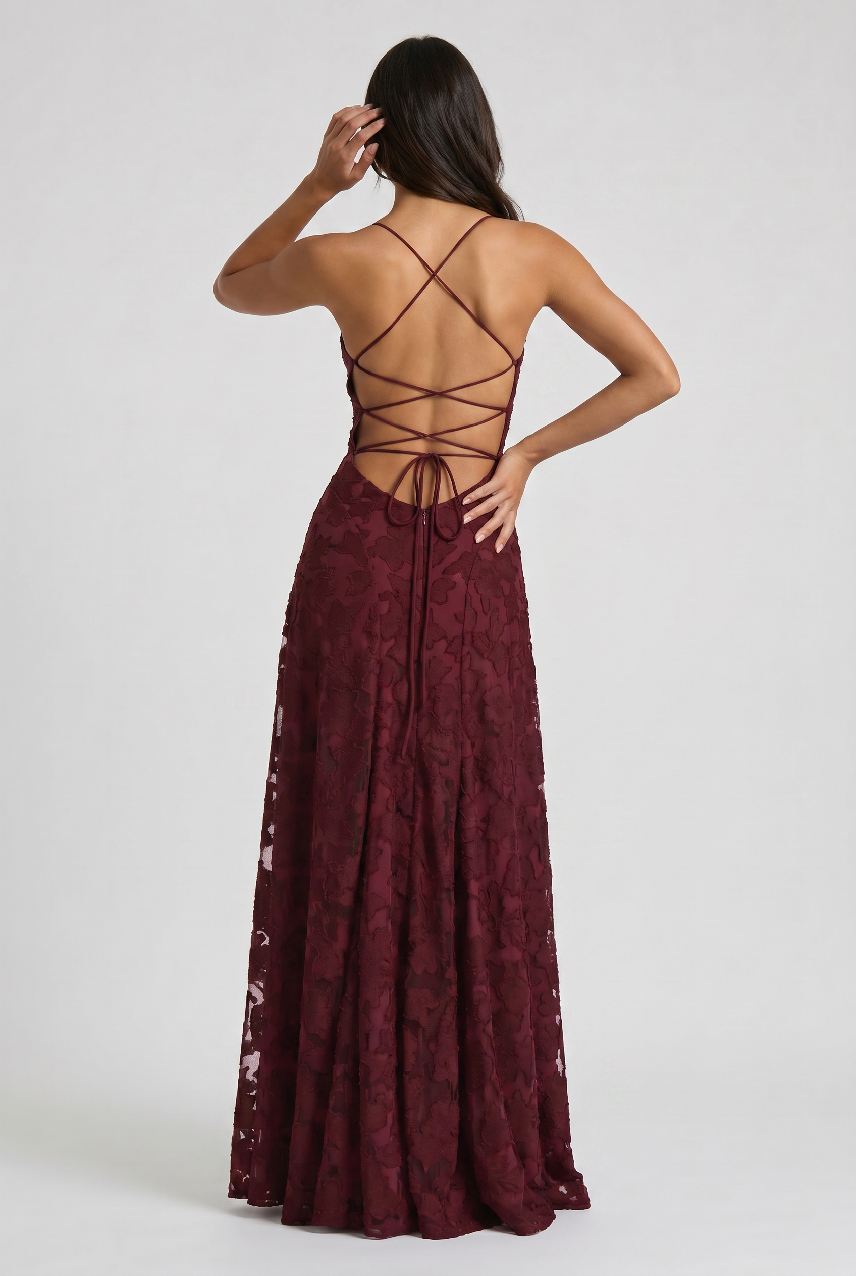 Bethany - Floral Maxi Evening Dress