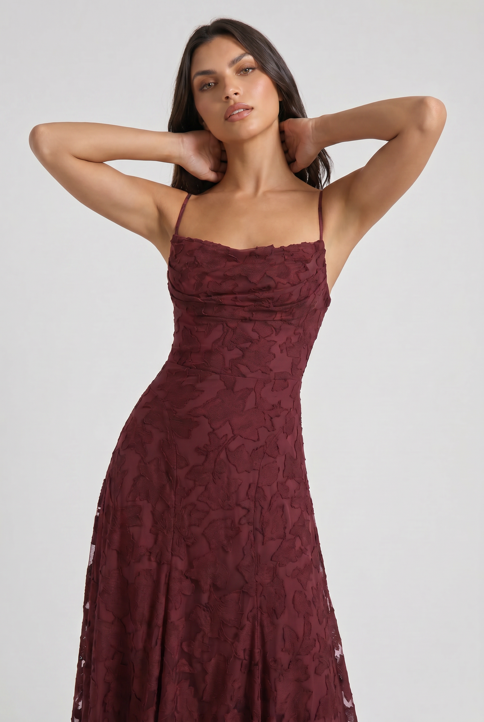Bethany - Floral Maxi Evening Dress